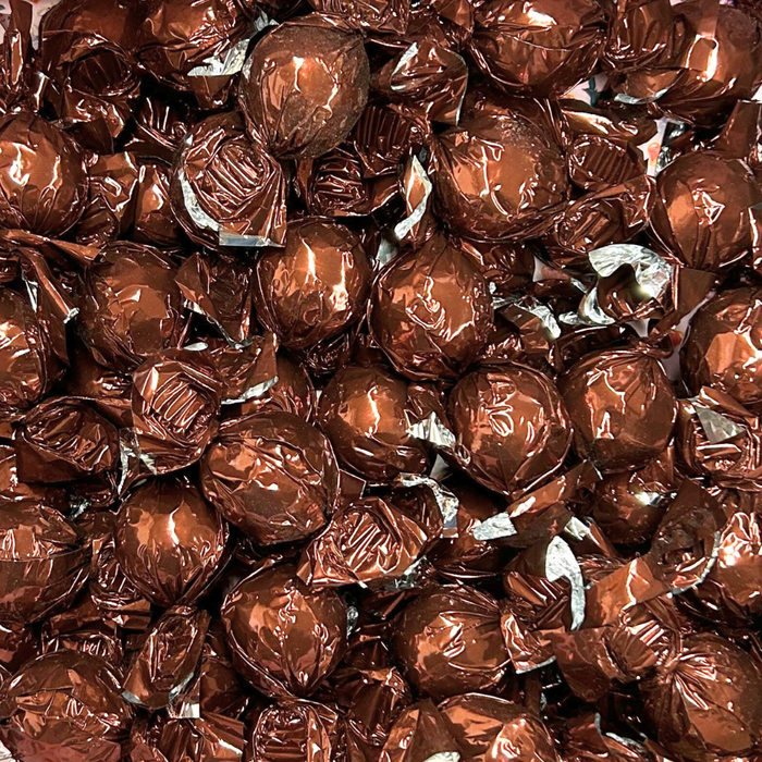 STORKØB 1 kg Cocoture Chokoladekugler | Chokolade med karamel & havsalt - lysebrun