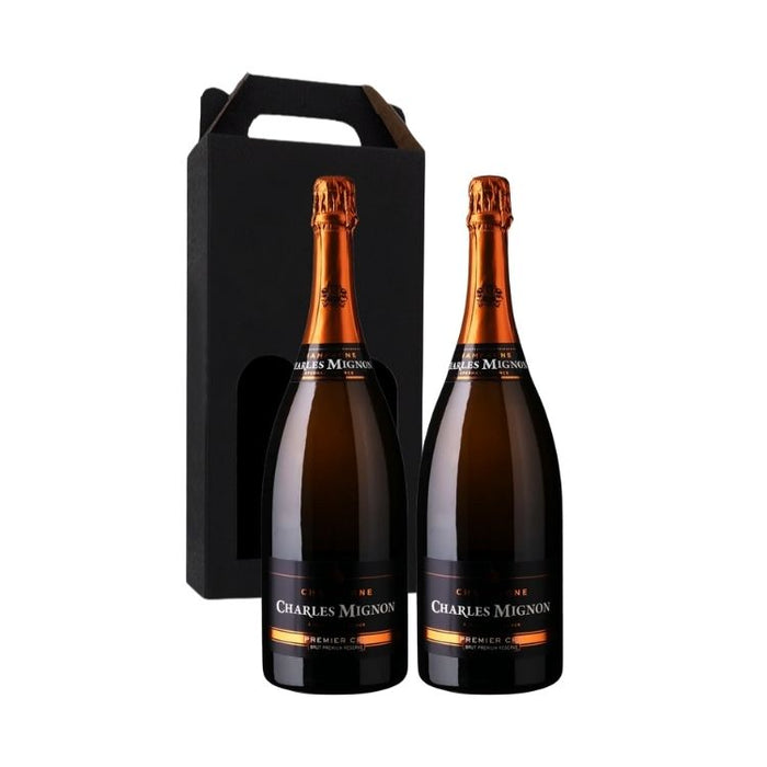 Vingave 2 fl. champagne, Champagne, Charles Mignon - 1. Cru Champagne Brut