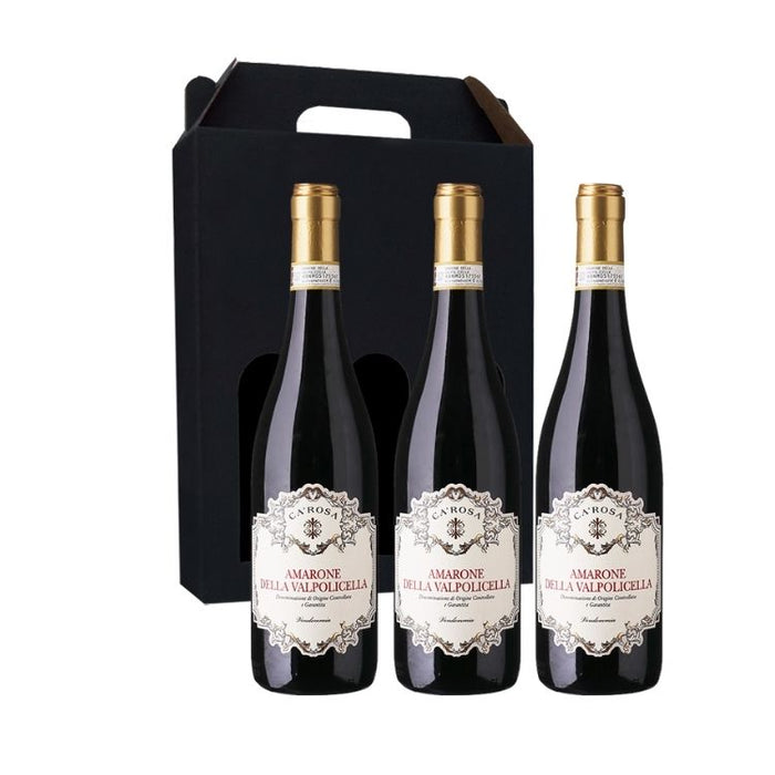 Vingave 3 fl. rødvin, Ca' Rosa - Amarone Della Valpolicella DOCG (Italien)