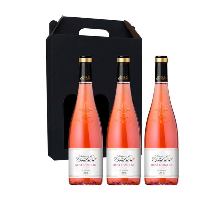 Vingave 3 fl. rosé, Marquis de Goulaine - Rosé D´Anjou
