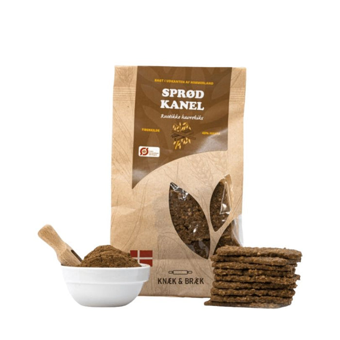 Knasende knækbrød med kanel fra Knæk og Bræk