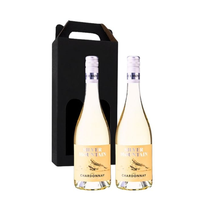 Vingave 2 fl. Hvidvin, Silver Mountain - Chardonnay
