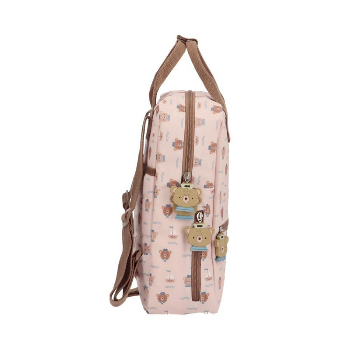 Sød rygsæk til skolestart eller børnehaven med bamser