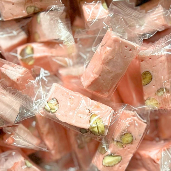 STORKØB, Fransk Nougat med røde bær - Bites (78 stk.)