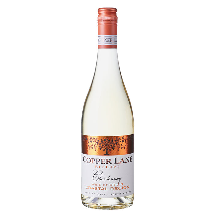 Hvidvin. Fadlagret hvidvin fra sydafrika. Copper Lane Reserved Chardonnay