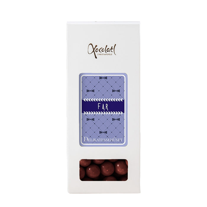 Kiksekugler med chokolade i æske - vælg variant