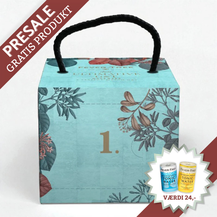 Fever-Tree Gin & Tonic adventskalender presale – eksklusiv gin kalender med gratis gave.