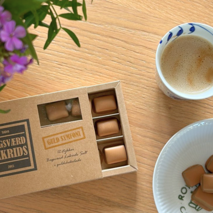 Lækre lakrids med dulce chokolade fra Bagsværd lakrids