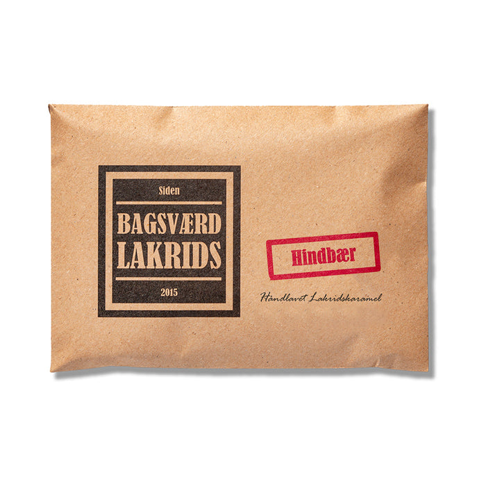 Lakrids plade fra Bagsværd lakrids med