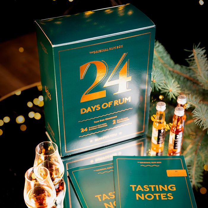 Julekalender med rom fra 1423. 24 days of rum.