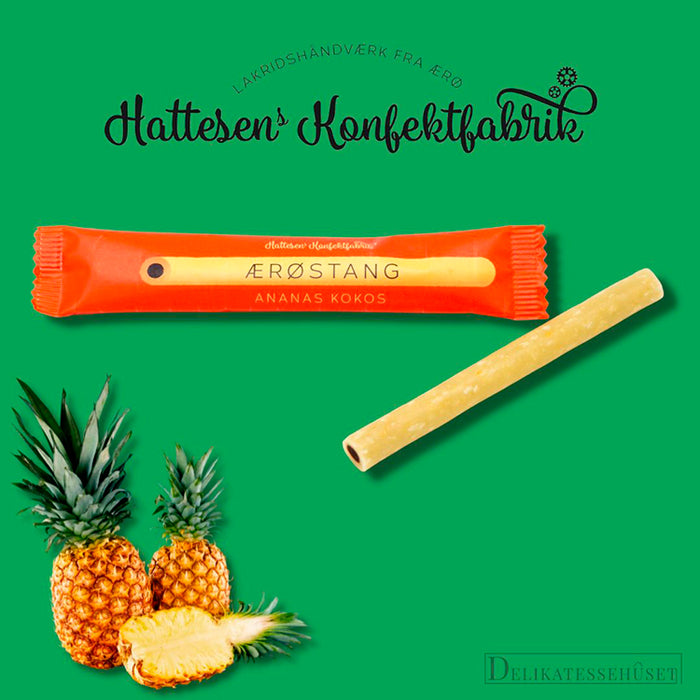 Hattesen Lakridskonfekt, Ærøstang med Ananas og Kokos
