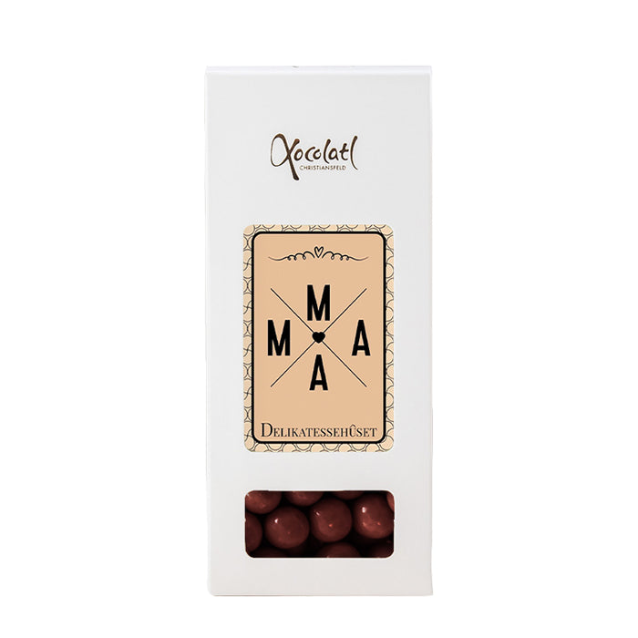 Kiksekugler med chokolade i æske - vælg variant