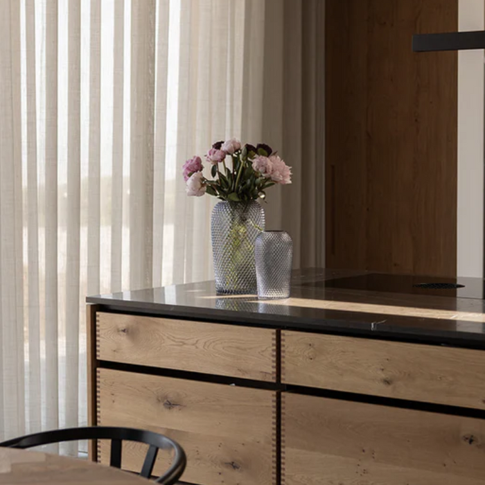 Stor Glasvase - Silo Grey