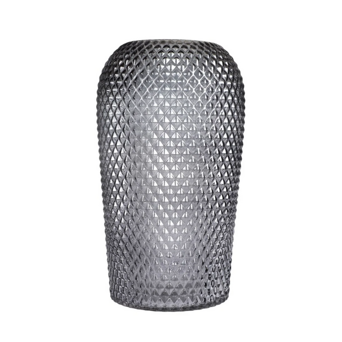 Stor Glasvase - Silo Grey