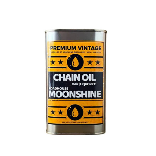 Roadhouse moonshine chainoil, 500ml 25% - knaplund