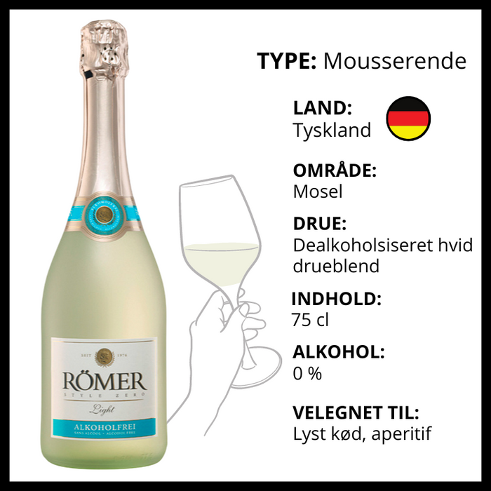 Alkoholfri mousserende vin, Römer (Tyskland)