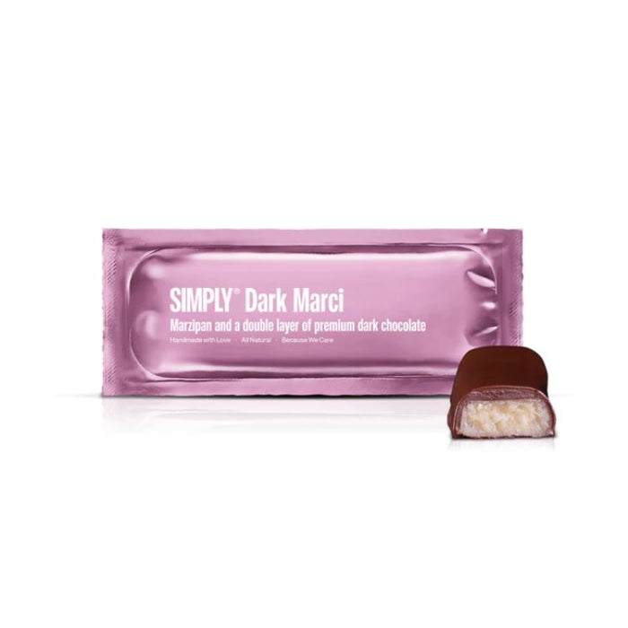 Simply Chocolate Dark Marci bar hos Delikatessehuset