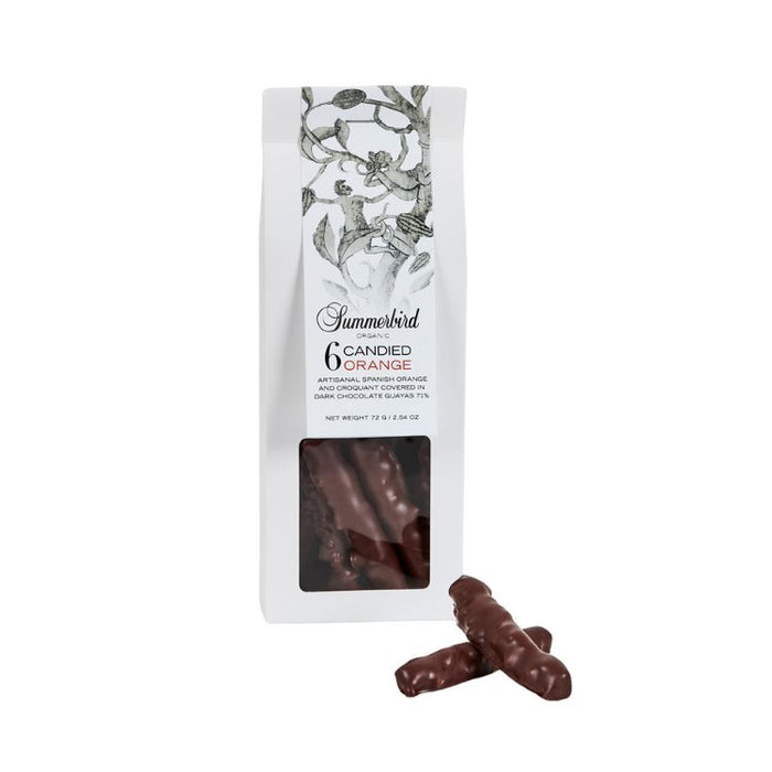 Kandiseret appelsin m. Chokolade - Summerbird