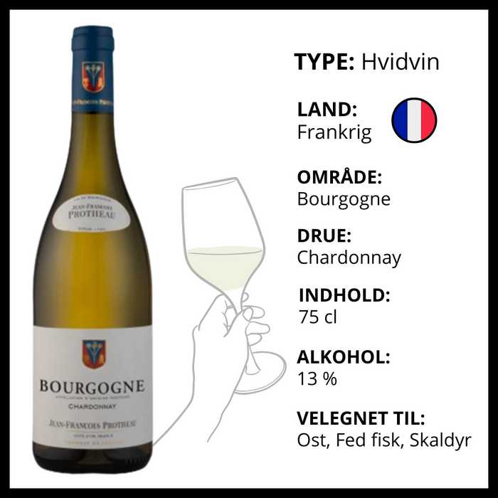 Hvidvin, JF Protheau - Bourgogne (Frankrig)