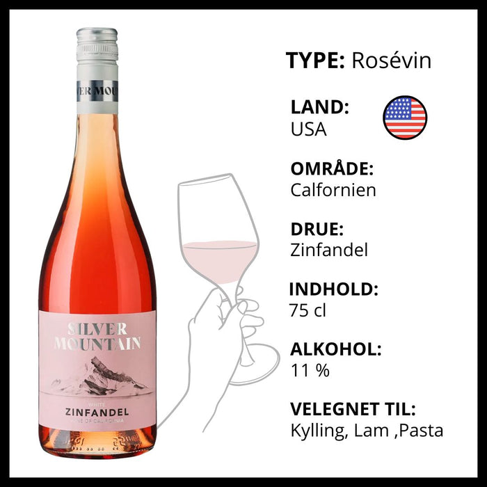 Rosé, Silver Mountain - White Zinfandel (USA)