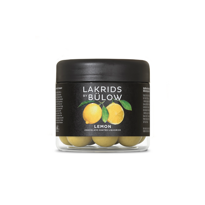 Lækker lakrids med chokolade fra Lakrids By Bülow med smag af lemon
