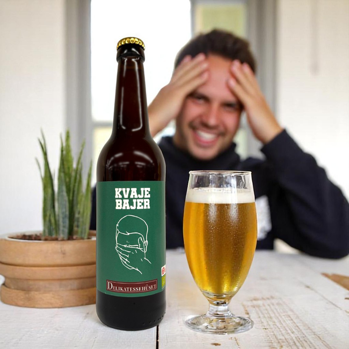 En økologisk favorit-øl fra Grauballe Bryghus
Denne special-øl er brygget med karamelmalte og med mere karakter end traditionelle irske ales. Single-hopped med First Gold humle – en frisk og harmonisk humle med svag citrus karakter.