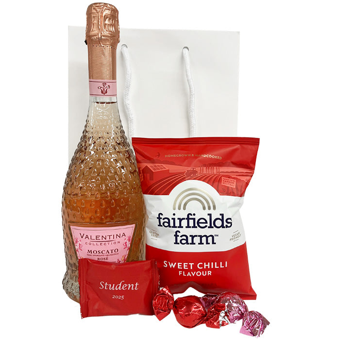 Studentergave m. bobler og chips