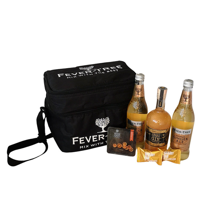 Køletaske - m. Knaplund Gold gin, tonic & chokolade