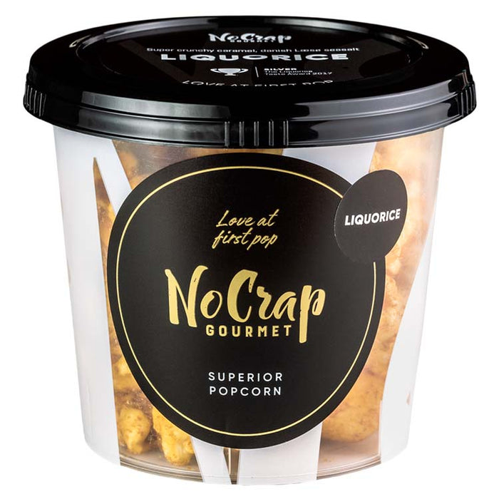 No Crap Popcorn med lakrids