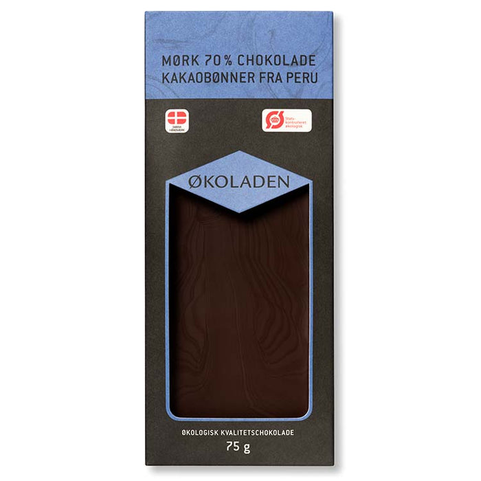 Chokoladeplade Mørk Chokolade økologisk