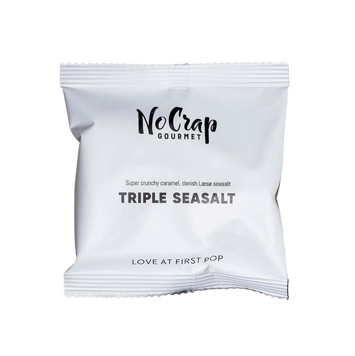 No Crap popcorn flowpack triple salt