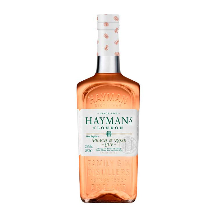 Hayman gin peach and rose