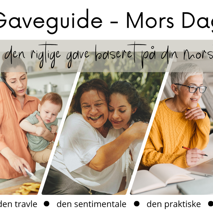 Gaveguide til Mors Dag