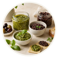 Køb pesto online hos Delikatessehuset