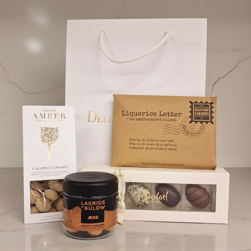 Gavepose til påske med lækker lakrids
