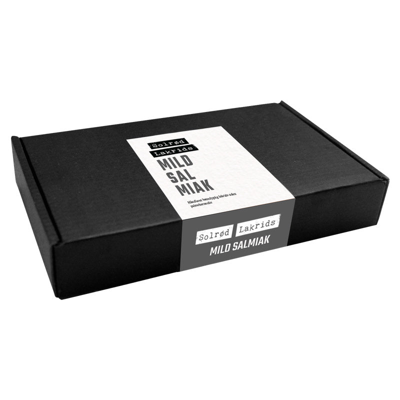 Mild Salmiak fra Solrød Lakrids – 160 g