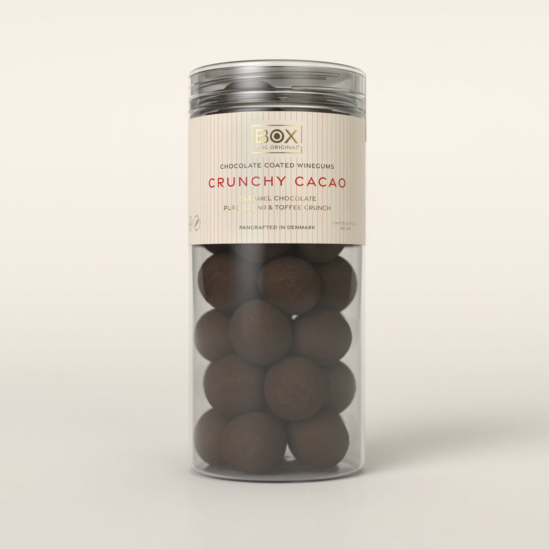 Crunchy Cacao stor tube fra Box The Original