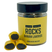 Bananlakridsbolcher fra Solrød Lakrids – 120 g
