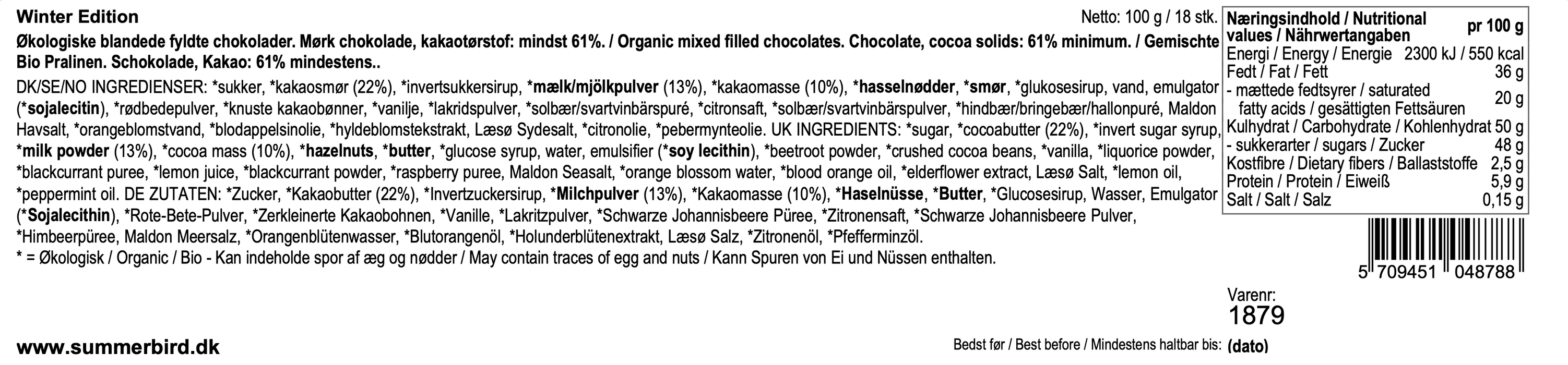 Tapas Winter Edition - Summerbird