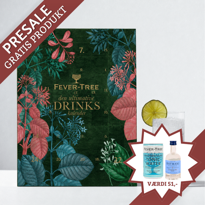 Fever Tree drinks julekalender 2026. Bestil online hos Delikatessehuset
