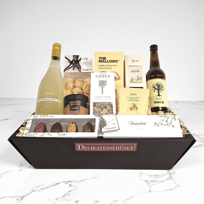 Gul gavekurv til påske