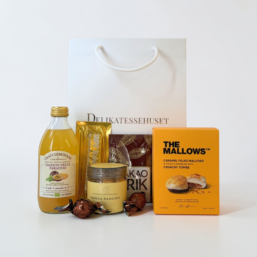 Gul gavepose til sommer