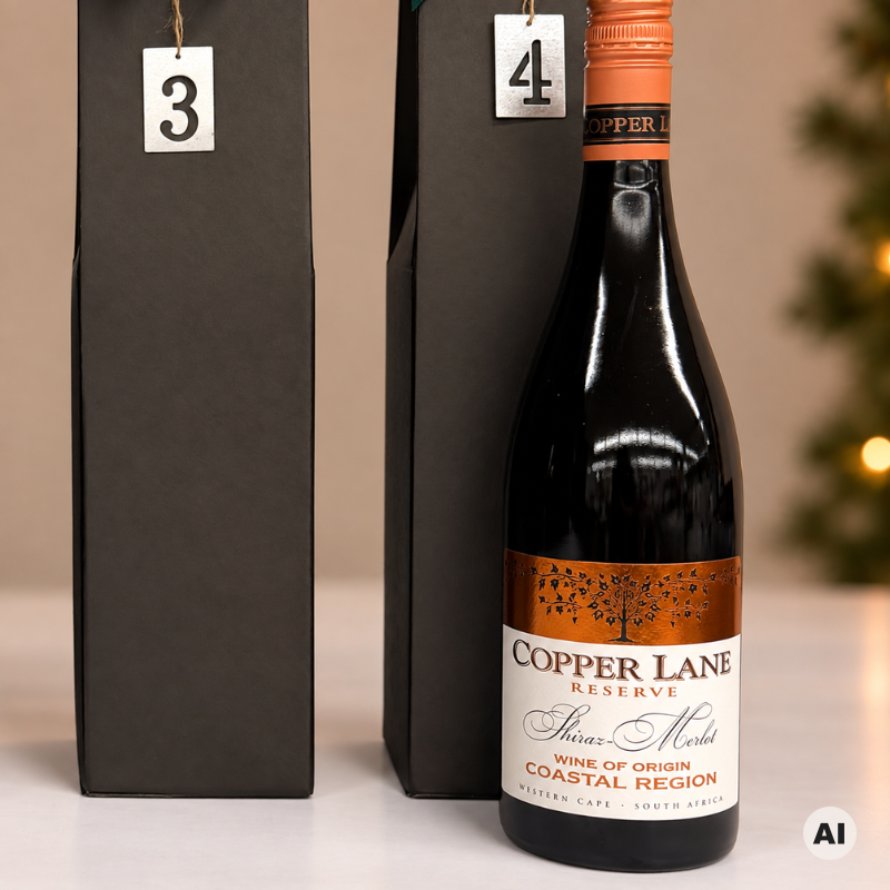 Adventskalender med rødvin fra Delikatessehuset
