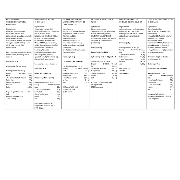 Delikatessehusets julekalender - danske decemberdage | 2025 NYHED