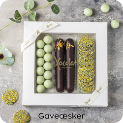 Chokoladeæsker og gaveæsker med chokolade
