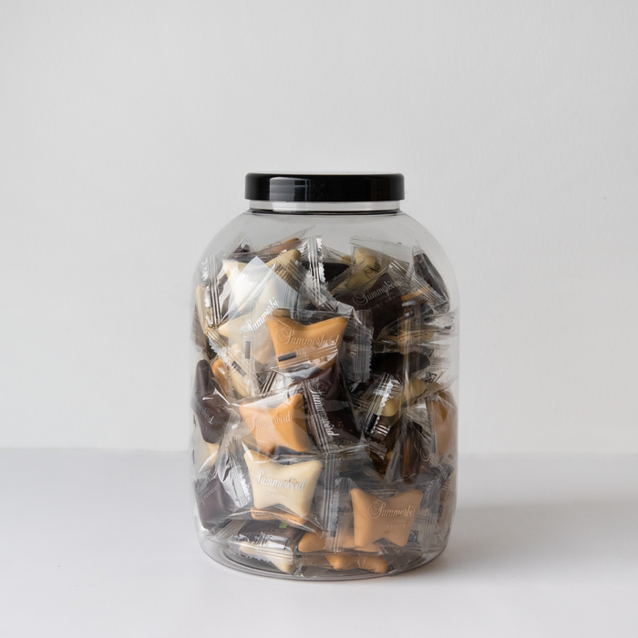 Stort mix af summerbird sommerfugle i bøtte