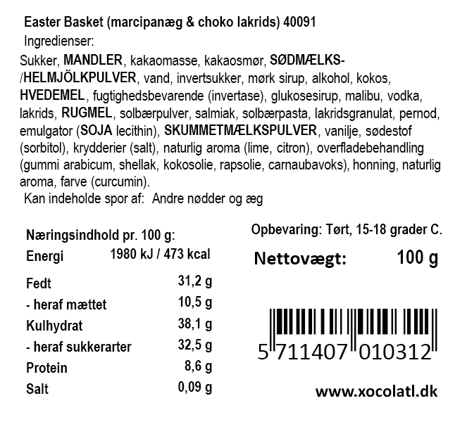 Påskekurv - Xocolatl