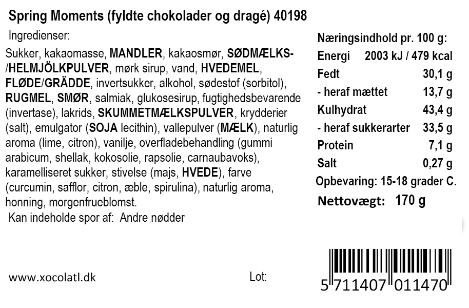 Forårs gaveæske - Xocolatl