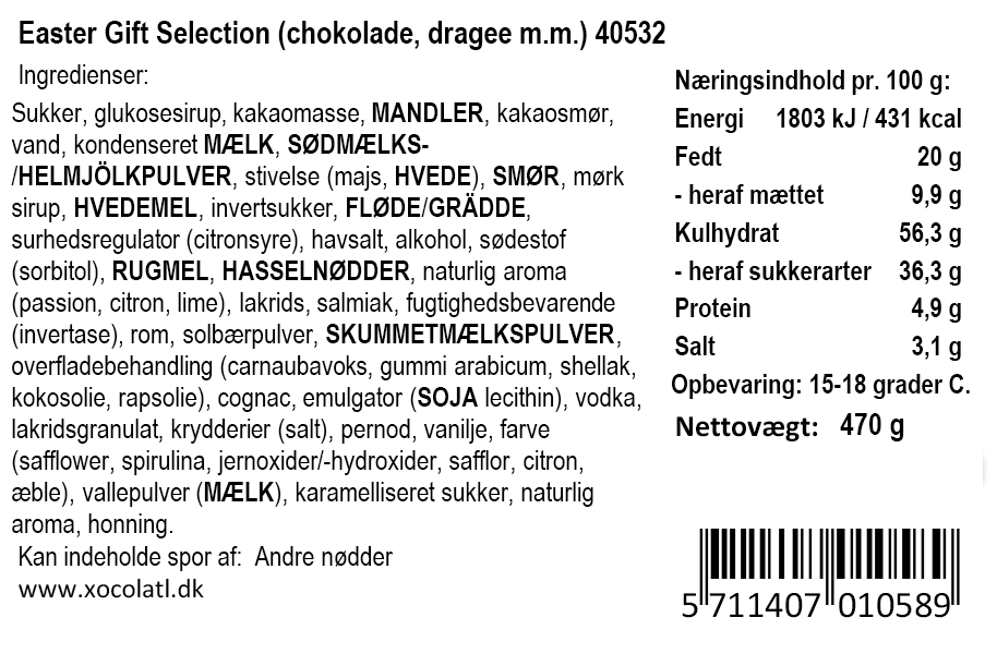 Påske Gaveløsning - Xocolatl