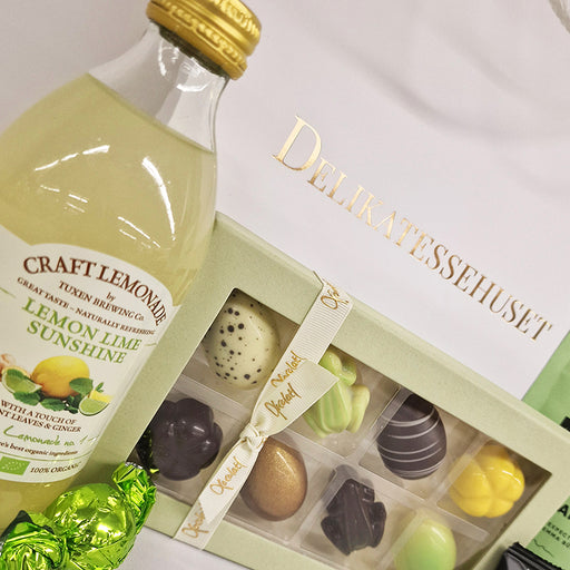 Fin grøn påske gavepose